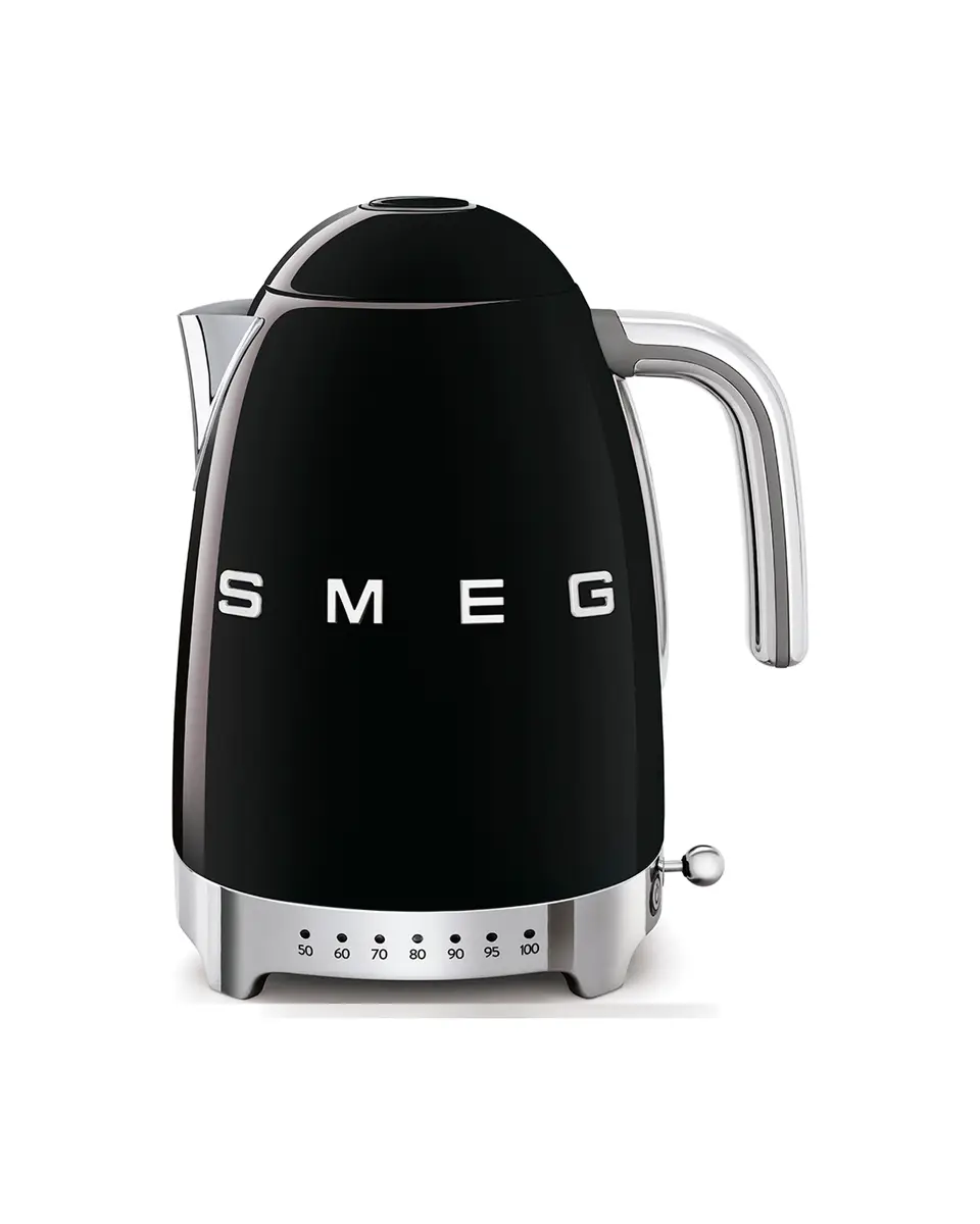 کتری برقی درجه دار اسمگ SMEG مدل KLF04 مشکی براق