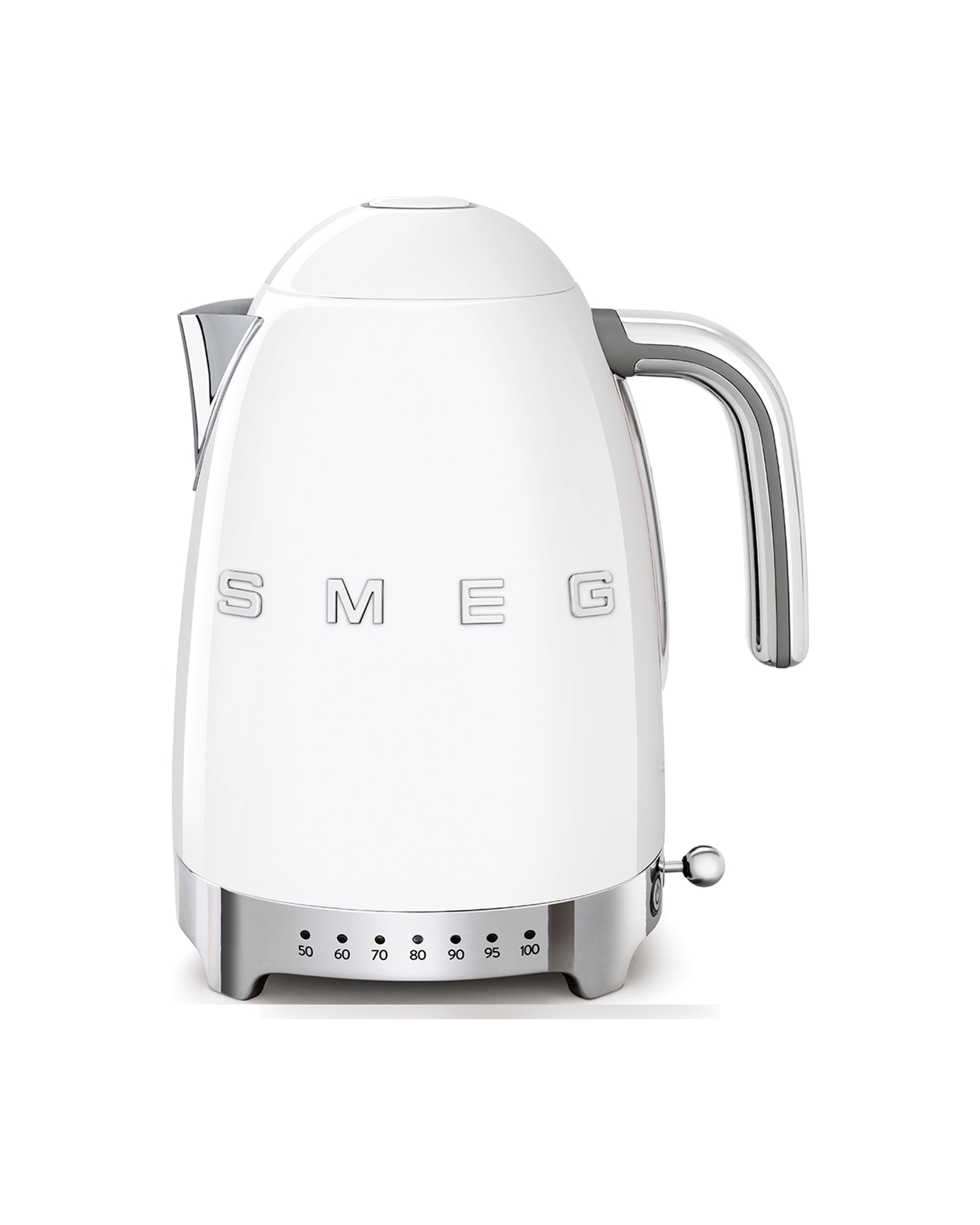 کتری برقی درجه دار اسمگ SMEG مدل KLF04 سفید براق