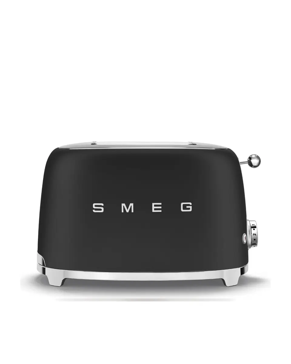 توستر 2 اسلایس کوچک اسمگ SMEG مدل TSF01 مشکی مات