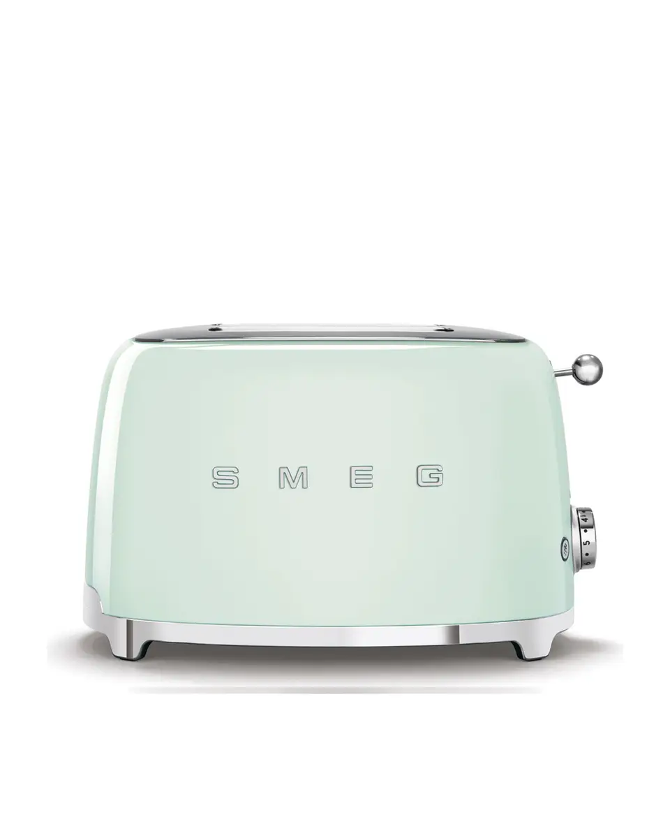 توستر 2 اسلایس کوچک اسمگ SMEG مدل TSF01 سبز پاستیلی