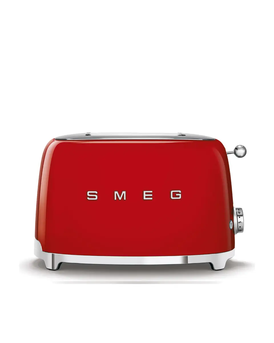 تستر 2 اسلایس کوچک اسمگ SMEG مدل TSF01 قرمز