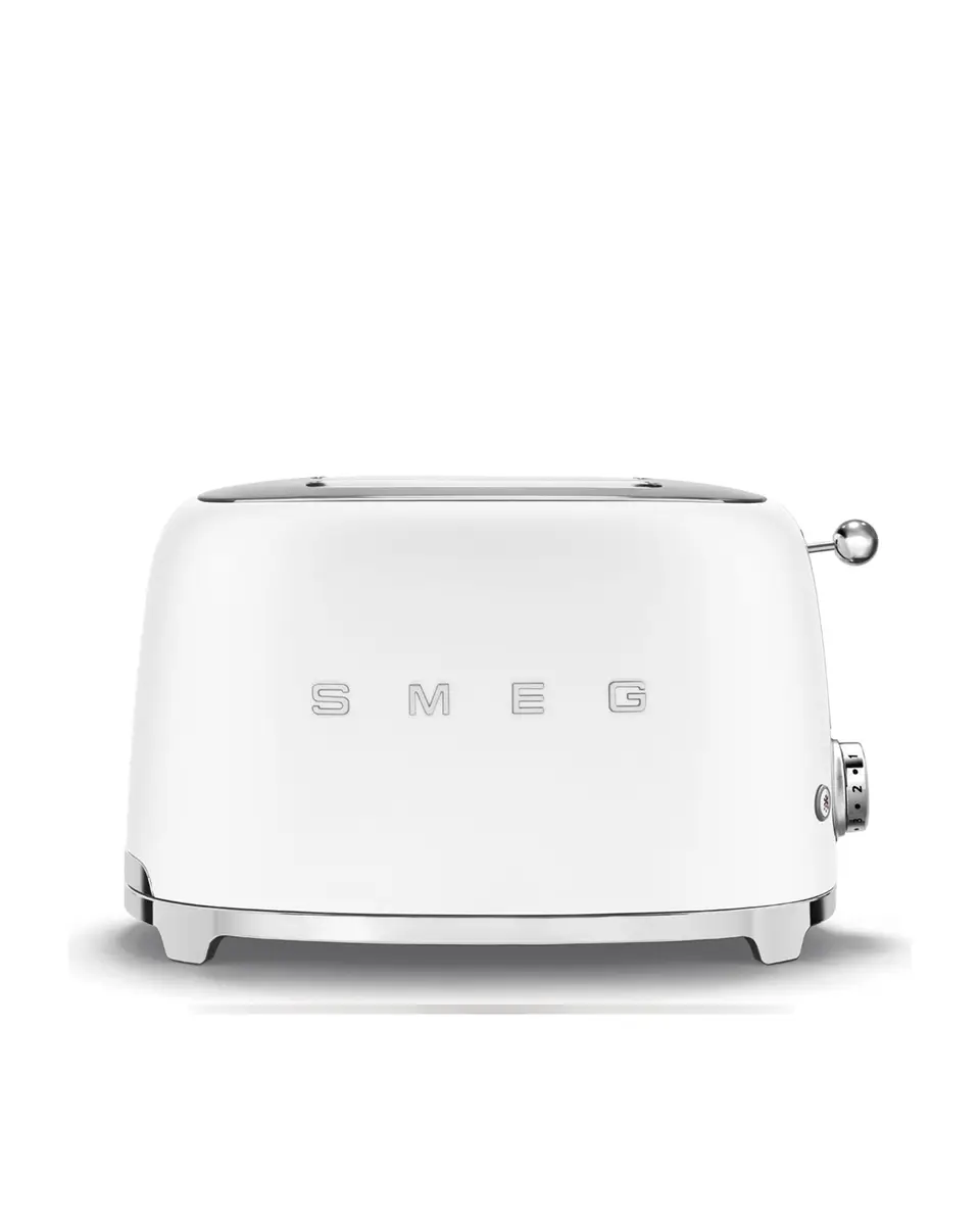 توستر 2 اسلایس کوچک اسمگ SMEG مدل TSF01 سفید مات
