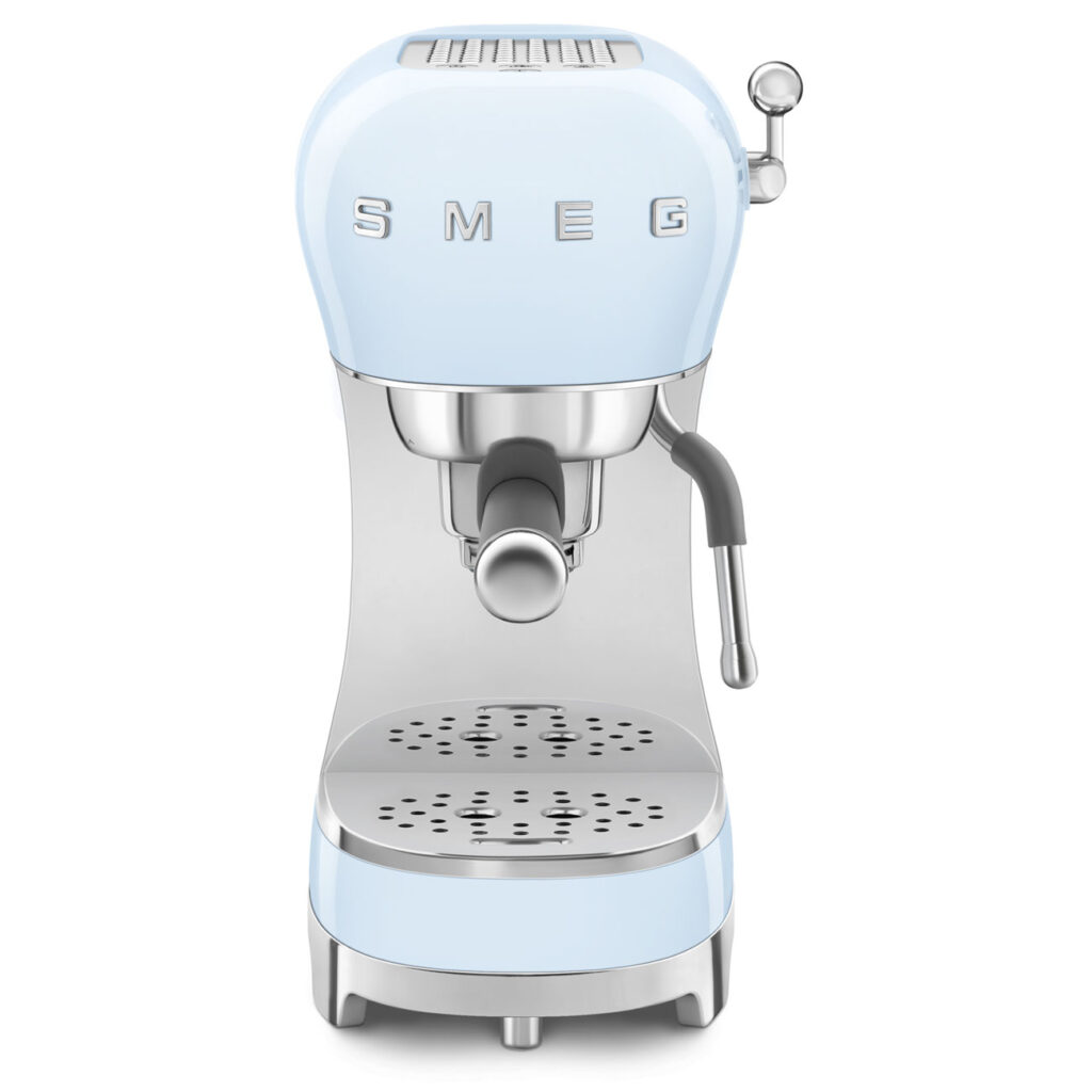 اسپرسوساز نیو کلاسیک اسمگ SMEG مدل ECF02 آبی پاستیلی