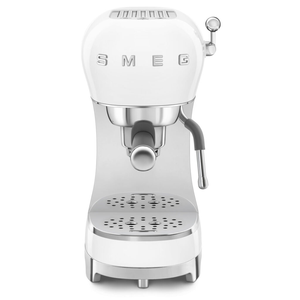 اسپرسوساز نیو کلاسیک اسمگ SMEG مدل ECF02 سفید براق