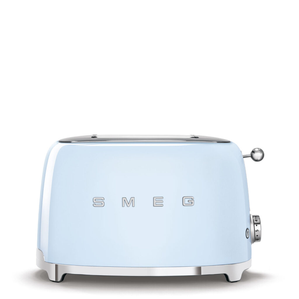 توستر 2 اسلایس کوچک اسمگ SMEG مدل TSF01 آبی پاستیلی