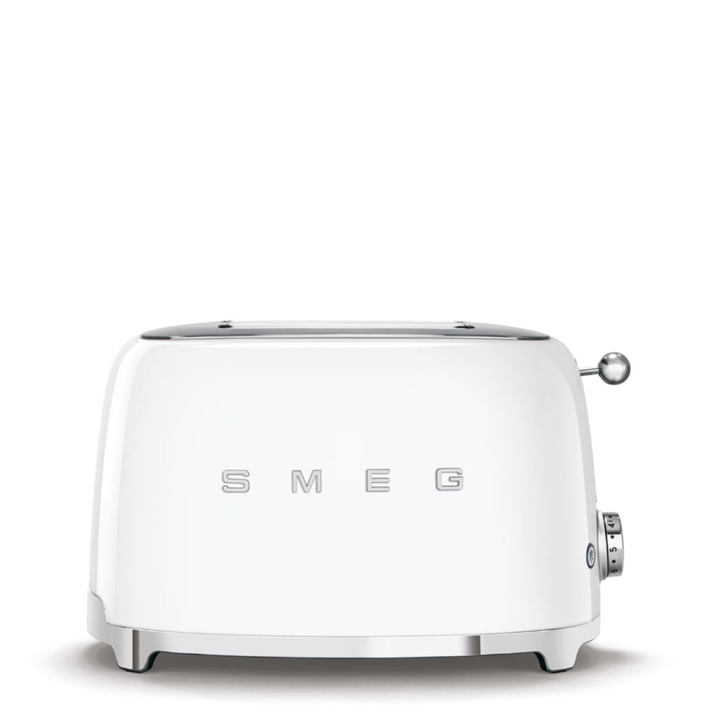توستر 2 اسلایس کوچک اسمگ SMEG مدل TSF01 سفید براق