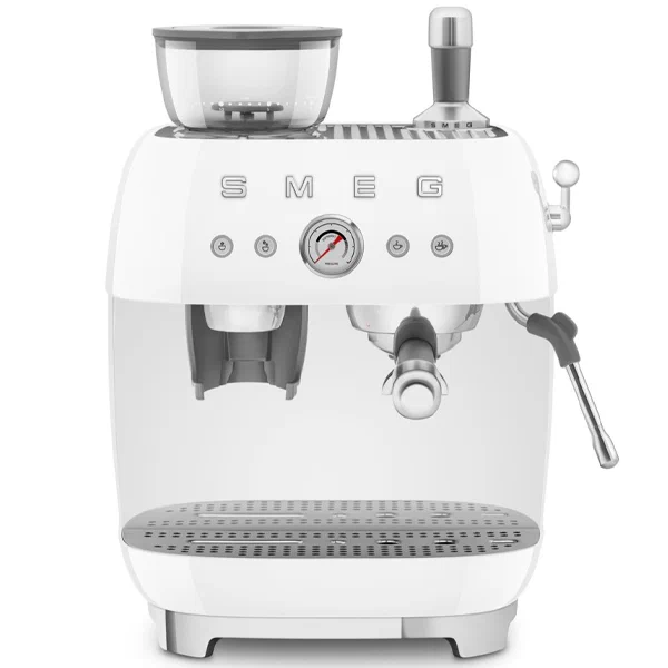 اسپرسوساز با آسیاب اسمگ SMEG مدل EGF03 سفید