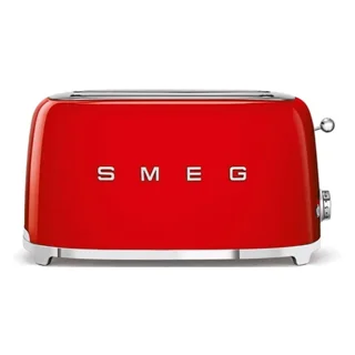 Smeg-Big-Toaster-2-Slice-Red-1-1-467847 توستر 2 اسلایس بزرگ اسمگ SMEG مدل TSF02 قرمز - Image 1