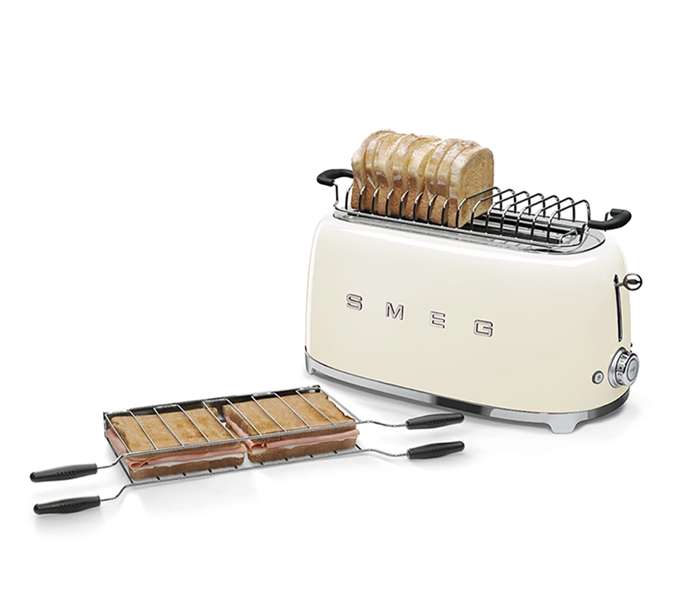 توستر اسمگ کرم toaster smeg