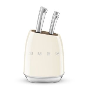 ست چاقو 7 پارچه ORIGINAL اسمگ SMEG رنگ کرم