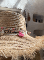کلاه ساحلی حصیری موآی کد 1021MO