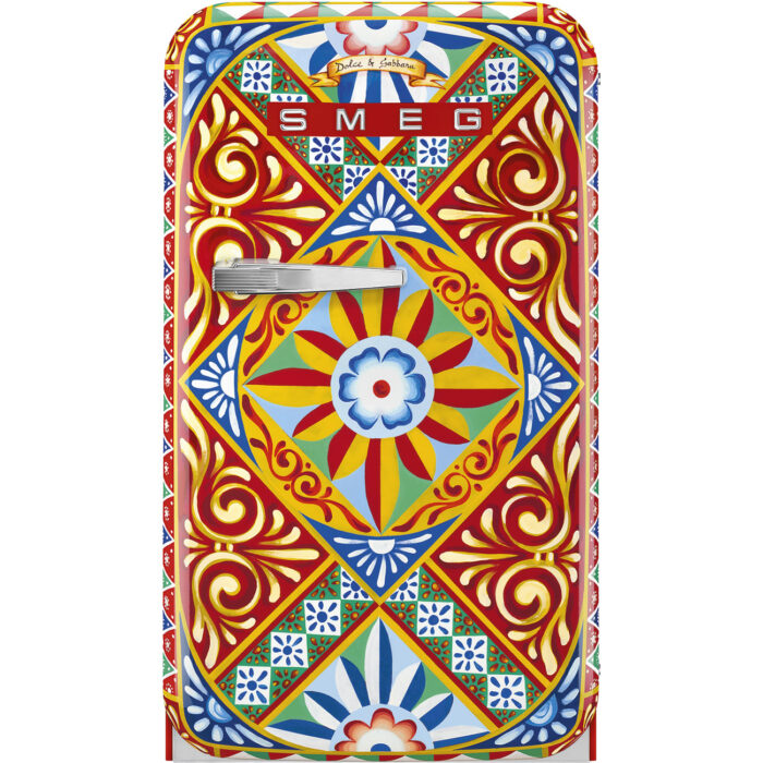 یخچال اسمگ FAB5RDGC5 دولچه سیسیلی قرمز فاب 5