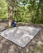 زیرانداز مسافرتی دورو ضدآب موآی