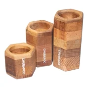 جا شمع و وارمر دیواری چوبارو EC01