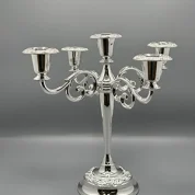 شمعدان پنج شعله رز 26 سیلور کویین آن کد 8205